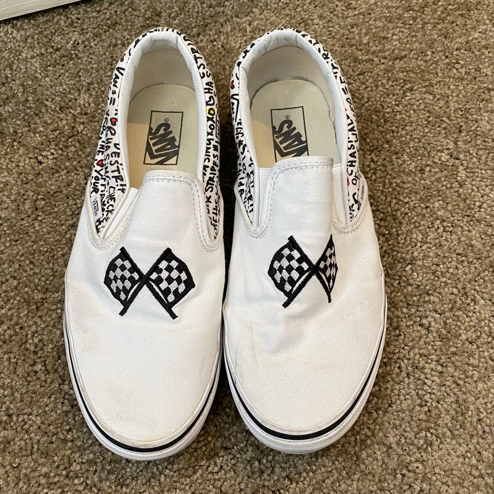 Vans “Raceway” Slip Ons